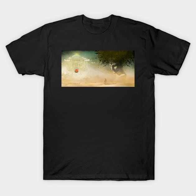 Desolation Rose - Gatefold Illustration T-Shirt by AngiandSilas